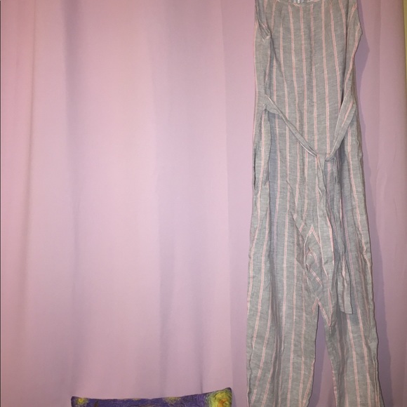 Offon linen shoestring jumpsuit - Picture 11 of 14